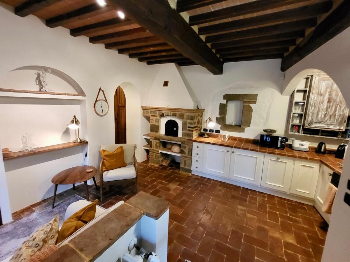 Luxury 1-Bedroom House With The Pool In Tuscany. 安吉亚里 外观 照片