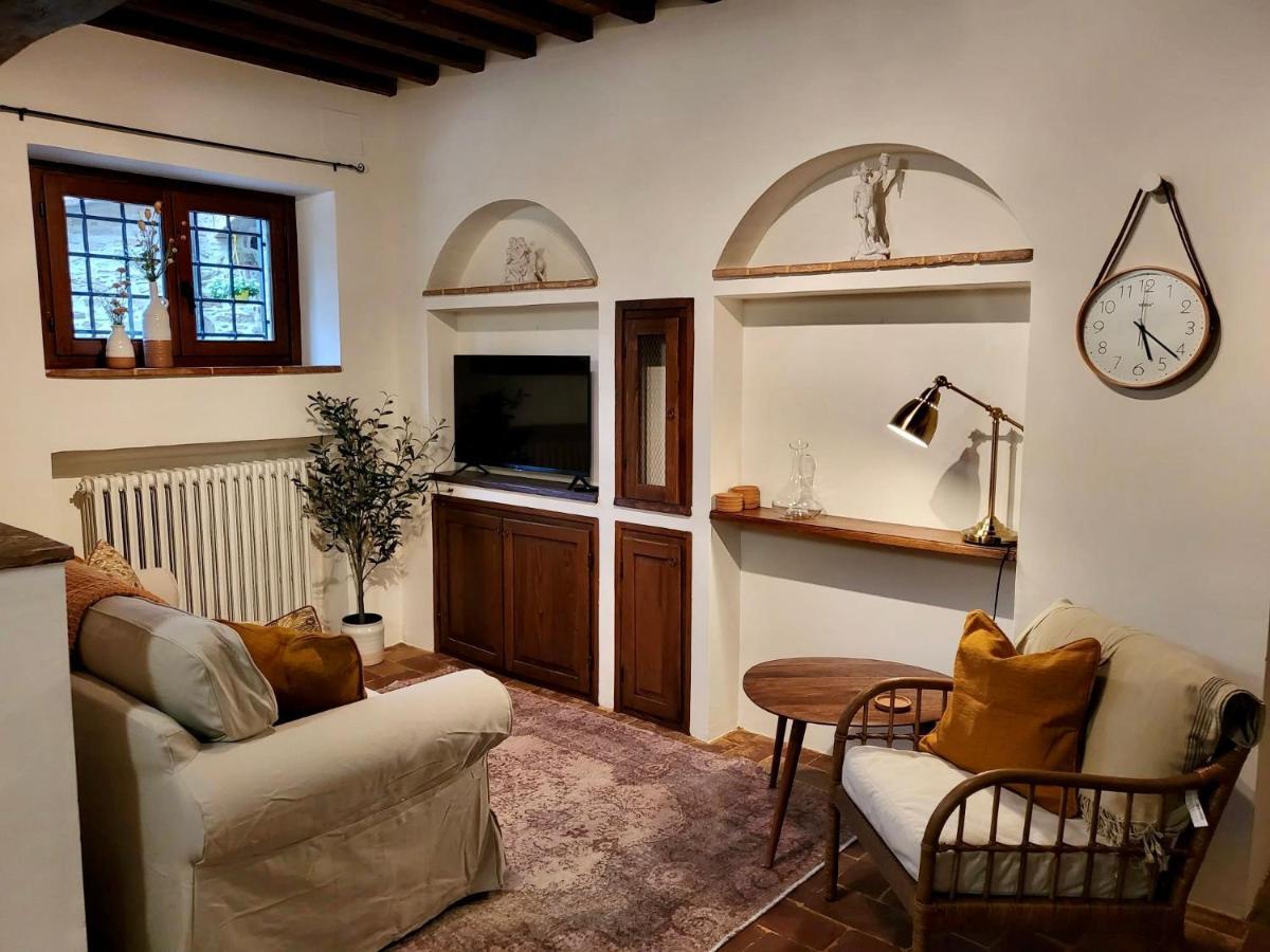 Luxury 1-Bedroom House With The Pool In Tuscany. 安吉亚里 外观 照片