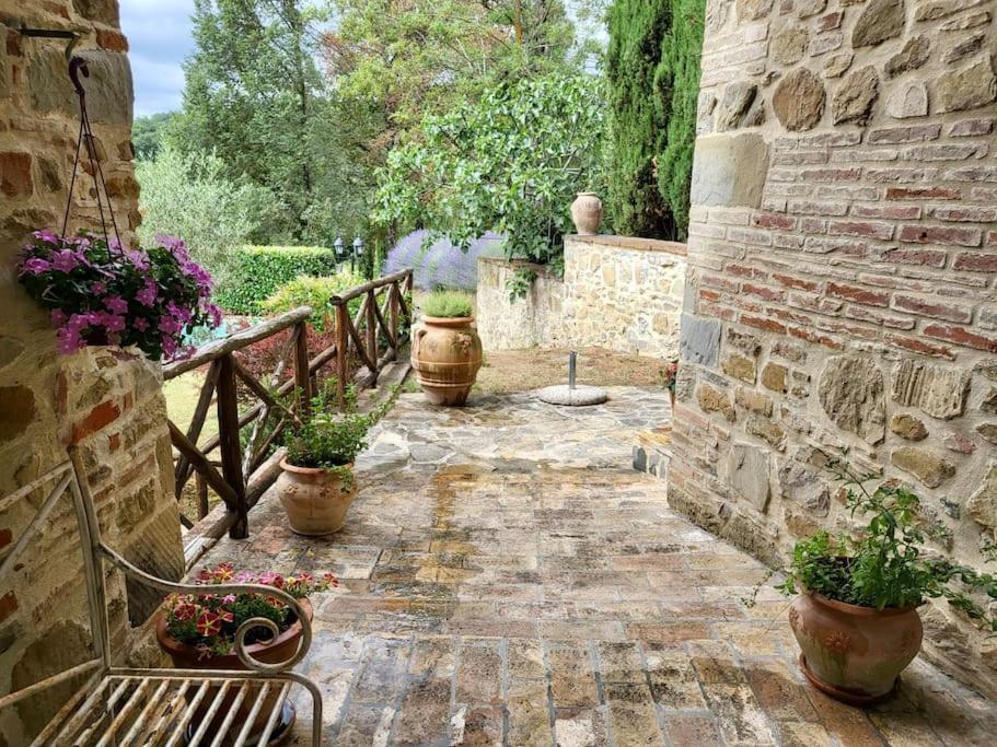 Luxury 1-Bedroom House With The Pool In Tuscany. 安吉亚里 外观 照片