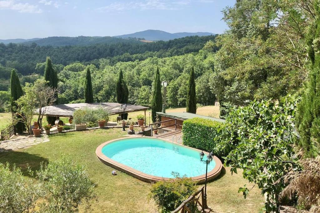 Luxury 1-Bedroom House With The Pool In Tuscany. 安吉亚里 外观 照片