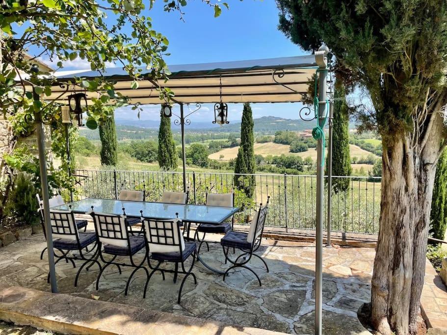Luxury 1-Bedroom House With The Pool In Tuscany. 安吉亚里 外观 照片