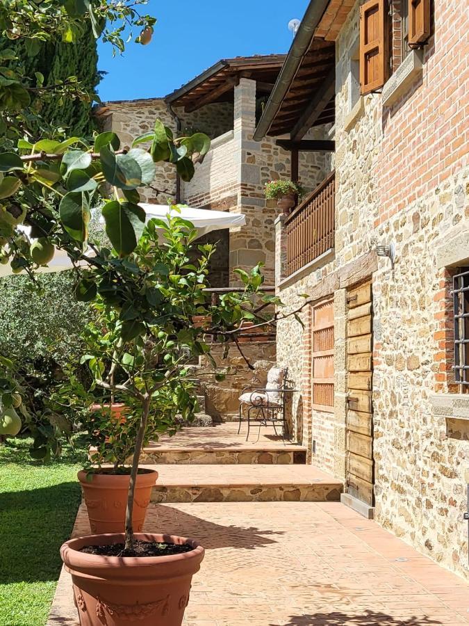 Luxury 1-Bedroom House With The Pool In Tuscany. 安吉亚里 外观 照片