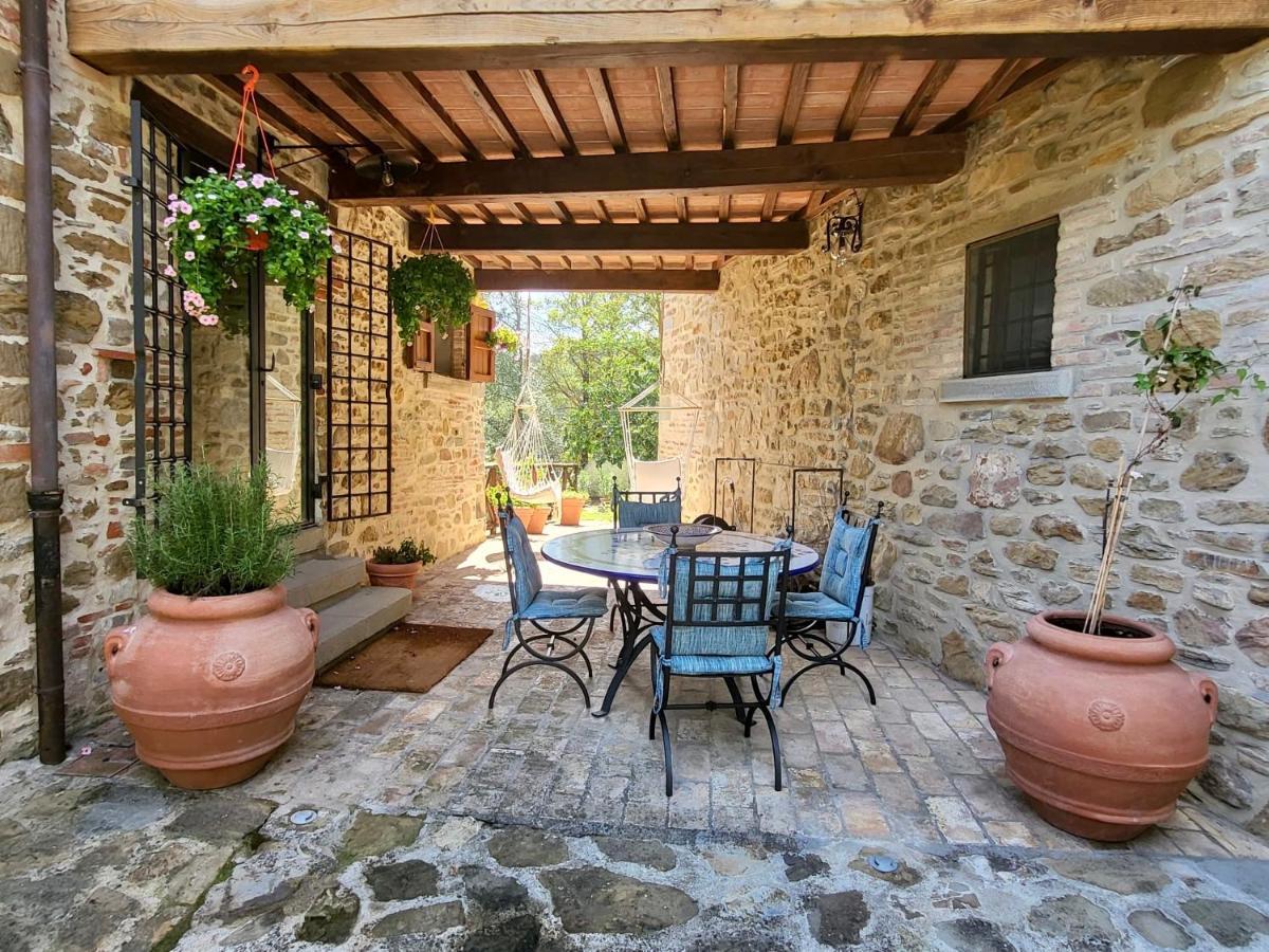 Luxury 1-Bedroom House With The Pool In Tuscany. 安吉亚里 外观 照片
