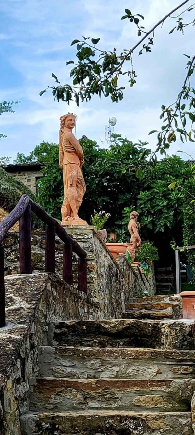 Luxury 1-Bedroom House With The Pool In Tuscany. 安吉亚里 外观 照片