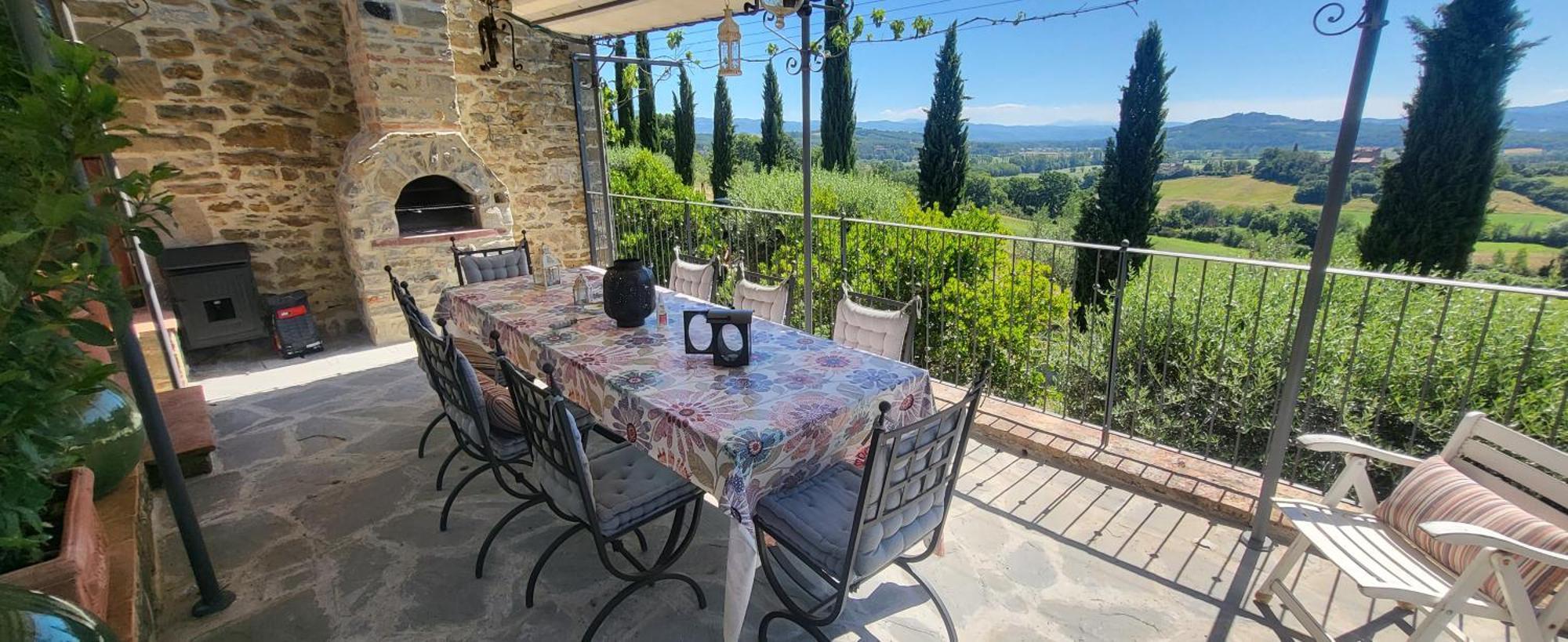Luxury 1-Bedroom House With The Pool In Tuscany. 安吉亚里 外观 照片